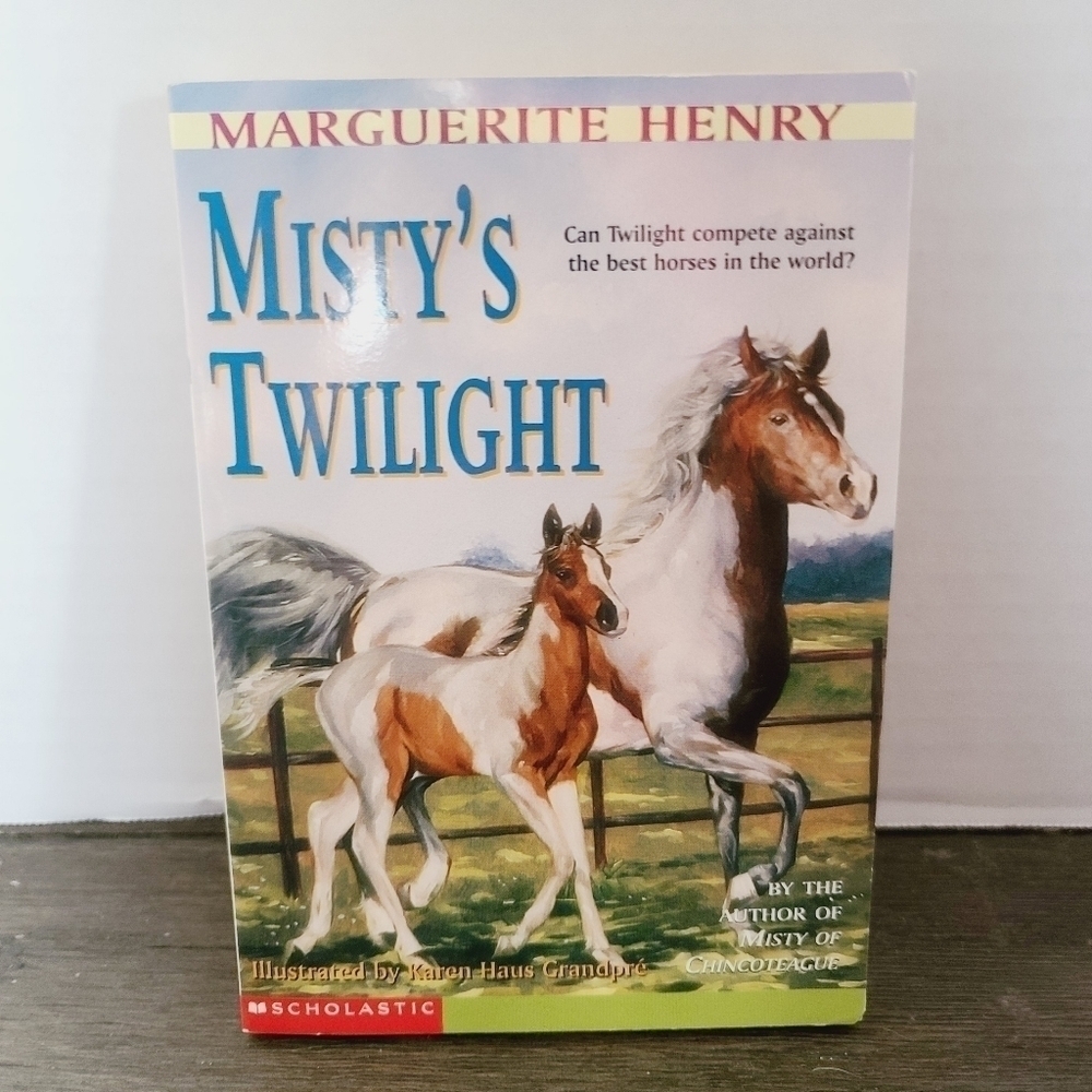 Misty's Twilight by Marguerite Henry Vintage Scholastic Horse Theme Paperback